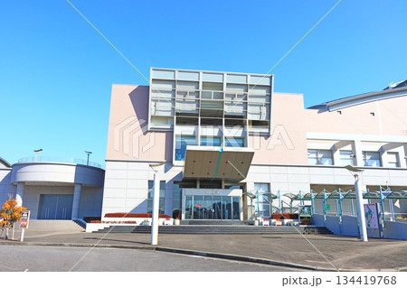 愛知県幸田町、幸田町民会館の風景 愛知県幸田町、幸田町民会館の風景 134419768