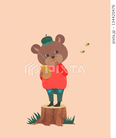 くまとハチミツ 134420476