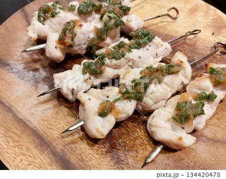 焼鳥のささみ梅しそ 134420478