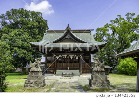 筑後吉井　素戔嗚神社　拝殿　福岡県うきは市 134423358