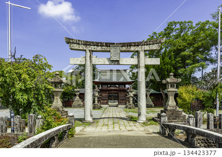 筑後吉井　素戔嗚神社　鳥居　福岡県うきは市 134423377