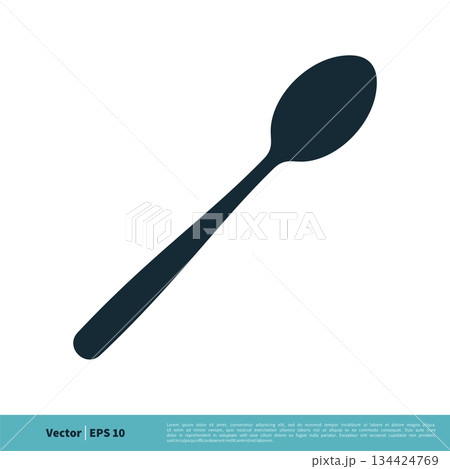 Spoon Icon Vector Logo Template Illustration Design. Vector EPS 10. Spoon Icon Vector Logo Template Illustration Design. Vector EPS 10. 134424769