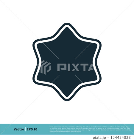 Abstract Star Icon Vector Logo Template Illustration Design. Vector EPS 10. Abstract Star Icon Vector Logo Template Illustration Design. Vector EPS 10. 134424828