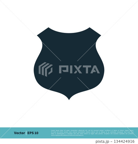 Shield Insignia Heraldic Icon Vector Logo Template Illustration Design. Vector EPS 10. Shield Insignia Heraldic Icon Vector Logo Template Illustration Design. Vector EPS 10. 134424916