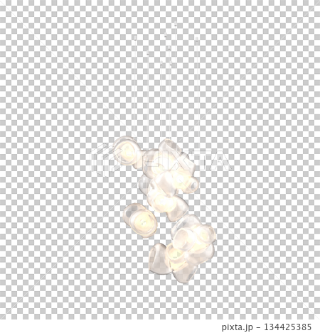 chandelier on the ceiling isolated on transparent background, hanging lamp, pendant light, 3D illustration, cg render chandelier on the ceiling isolated on transparent background, hanging lamp, pendant light, 3D illustration, cg render 134425385