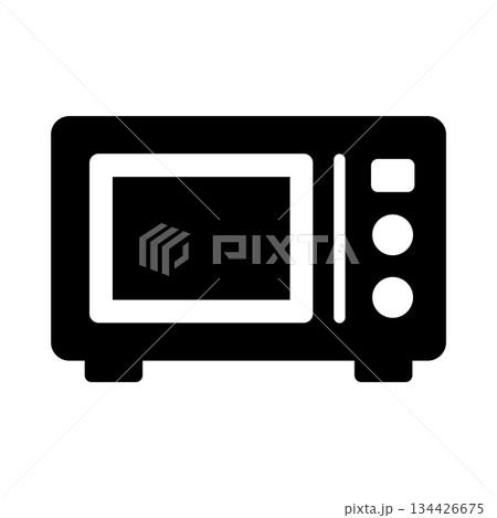 電子レンジのアイコン 134426675