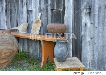 Items of village life 134428546