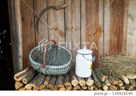 Items of village life Items of village life 134428549