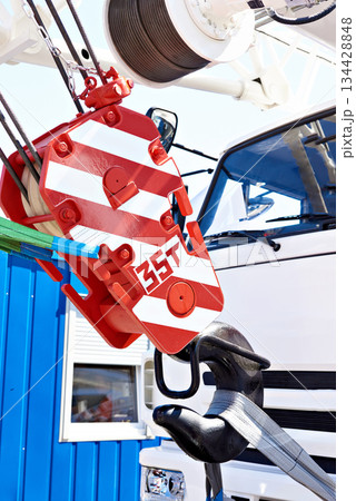 Truck crane hook Truck crane hook 134428848