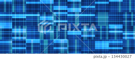Cyber technology and science banner or header. Connected neural network Cyber technology and science banner or header. Connected neural network 134430027