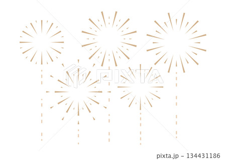 firework isolated on clean background vector illustration firework isolated on clean background vector illustration 134431186
