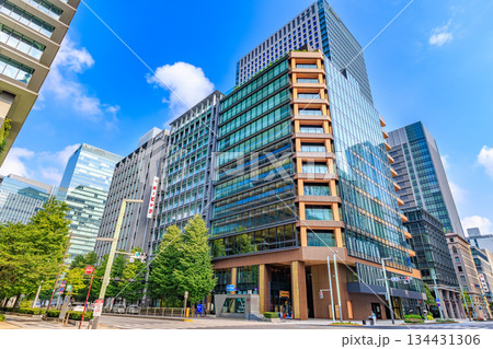 東京 中央区 京橋の都市風景 京橋交差点付近 東京 中央区 京橋の都市風景 京橋交差点付近 134431306