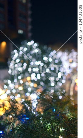 クリスマスイルミネーション クリスマスイルミネーション 134431608