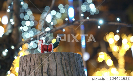 クリスマスイルミネーション クリスマスイルミネーション 134431628