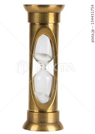 Vintage brass sand watch. 134431754