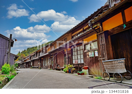 世界遺産 石見銀山　大森の町並み 134431816