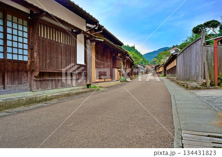 世界遺産 石見銀山　大森の町並み 134431823