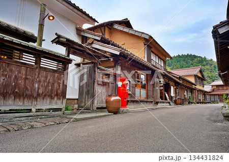 世界遺産 石見銀山 大森の町並み 世界遺産 石見銀山 大森の町並み 134431824
