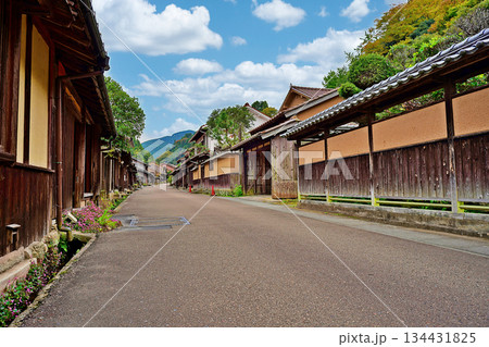 世界遺産 石見銀山　大森の町並み 134431825