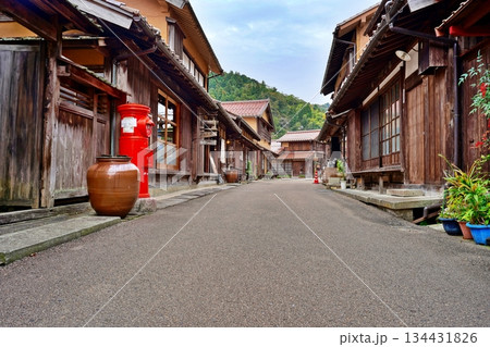 世界遺産 石見銀山　大森の町並み 134431826