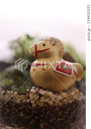 植物と午の縁起物 植物と午の縁起物 134432931