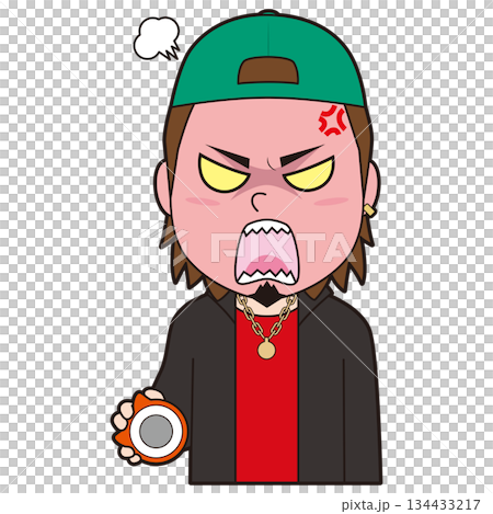 年輕人在彈珠機遊戲時發脾氣 年輕人在彈珠機遊戲時發脾氣 134433217