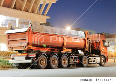 トレーラーダンプ イメージ トレーラーダンプ イメージ 134433371