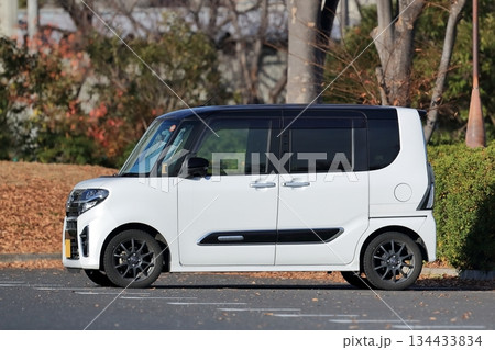 白い軽自動車　イメージ 134433834