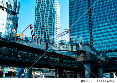 変貌する東京 工事中のJR渋谷駅西口 2025.11末 l-4 ライトカラー 変貌する東京 工事中のJR渋谷駅西口 2025.11末 l-4 ライトカラー 134433895