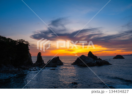 笹川流れ・夕景 笹川流れ・夕景 134434827