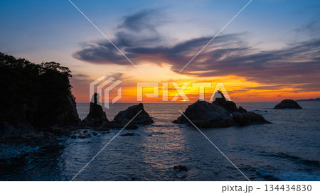 笹川流れ・夕景 笹川流れ・夕景 134434830