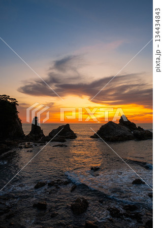 笹川流れ・夕景 134434843