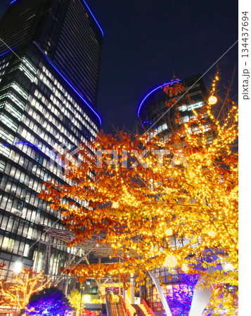 イルミネーションが美しい、ワテラス - WATERRAS の夕景 都市景観(2025年11月) イルミネーションが美しい、ワテラス - WATERRAS の夕景 都市景観(2025年11月) 134437694