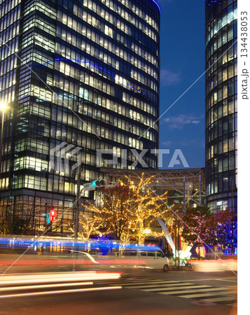 イルミネーションが美しい、ワテラス - WATERRAS の夕景 都市景観(2025年12月) イルミネーションが美しい、ワテラス - WATERRAS の夕景 都市景観(2025年12月) 134438053