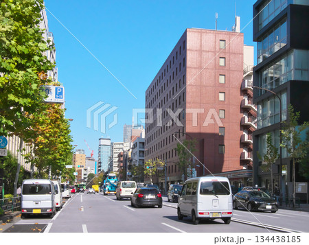 外苑西通り：広尾・南麻布 　都市景観（2025年12月） 134438185