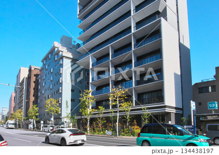 外苑西通り:広尾・南麻布 都市景観(2025年12月) 外苑西通り:広尾・南麻布 都市景観(2025年12月) 134438197