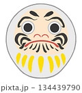 白のだるま 134439790