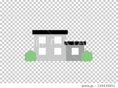 Simple house illustration 134439851