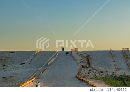 浜松市の中田島砂丘の風景(静岡県) 134440453