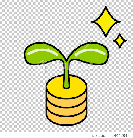 資產形成圖像圖標 134442049