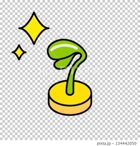 資産形成のイメージアイコン 134442050