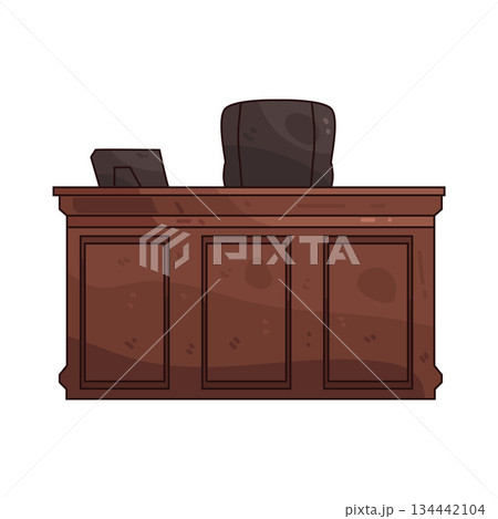 illustration of Jury box 134442104