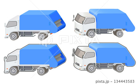 ごみ収集車 ごみ収集車 134443583
