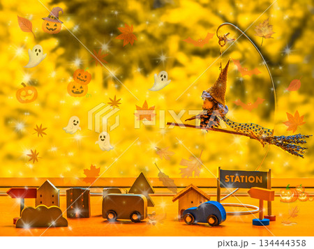 ハロウィン幻想ミニチュア 134444358