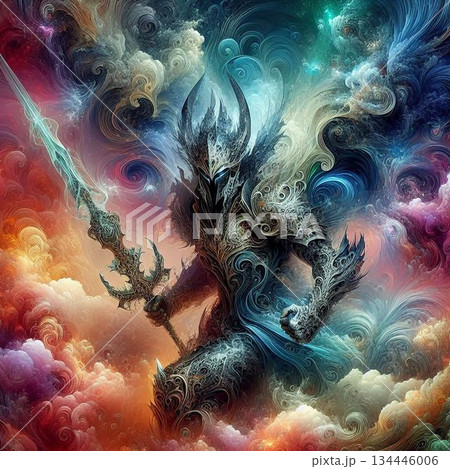 暗黒騎士、幻影騎士、孤高の戦士 134446006