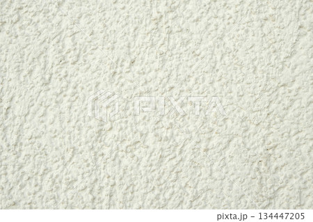 White Rough Plastered Wall Seamless Background Texture 134447205