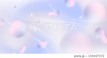 Abstract liquid wave background. Modern design vector illustration. 134447572