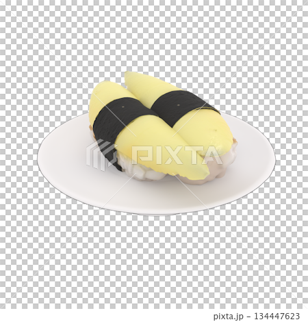 Herring roe nigiri sushi at sushi restaurants and conveyor belt sushi restaurants Herring roe nigiri sushi at sushi restaurants and conveyor belt sushi restaurants 134447623