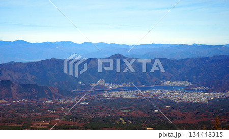 富士山五合目 御中道からの眺望 134448315