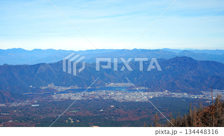 富士山五合目 御中道からの眺望 富士山五合目 御中道からの眺望 134448316
